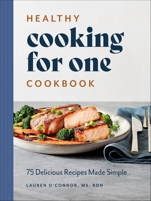 cover image of Healthy Cooking for One Cookbook